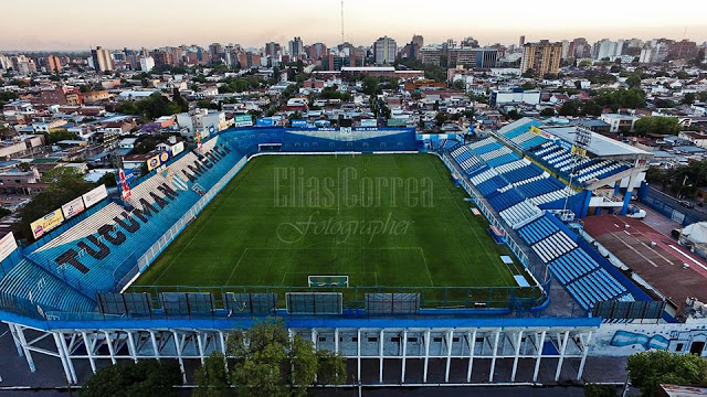 Club Atlético Tucumán cancha de Atlético Tucumán desde afuera