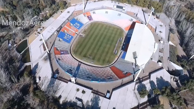 Estadio Malvinas Argentinas vista aérea