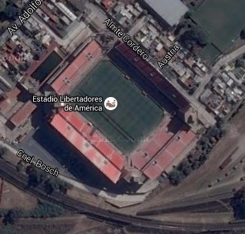 cancha Independiente google map