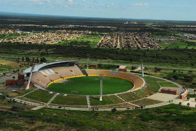 Estadio Juan Gilberto Funes de San Luis vista aerea