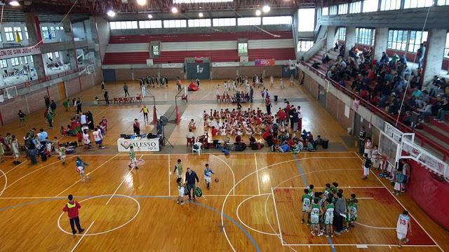 Estadio Colón de San Justo basquet