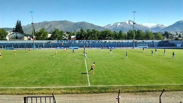 Estadio de Bariloche tribuna