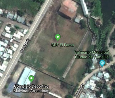 Atlético Famaillá google map