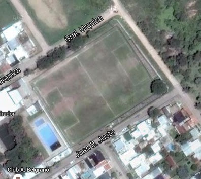 Estadio de Belgrano de Zarate google map