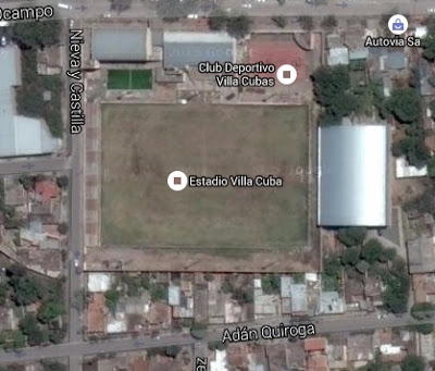 cancha de Sportivo Villa Cubas google map