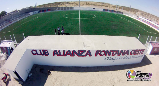 Alianza Fontana Oeste de Puerto Madryn cancha de Alianza Fontana Oeste panoramica