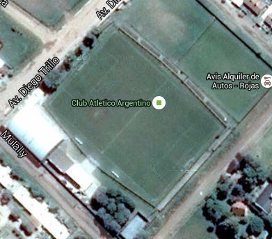 cancha de Argentino de Rojas google map