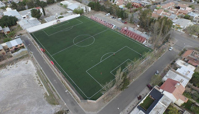 Sapere de Neuquén cancha de Sapere de Neuquén vista aerea