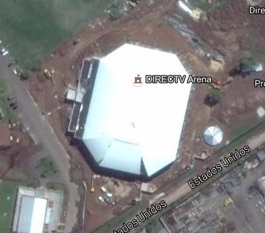 Estadio DirecTV Arena google map