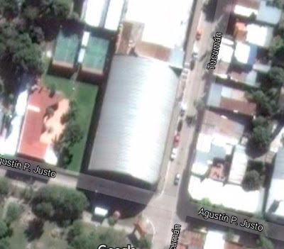 Estadio cubierto de Unión de Goya google map