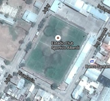 Sportivo Alberdi Jujuy google map