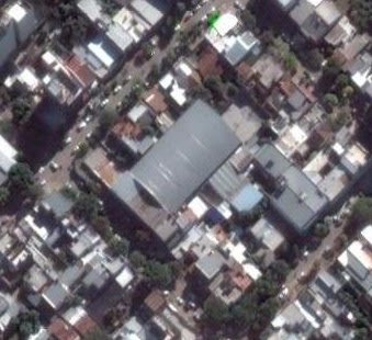 Estadio cubierto de Villa San Martín de Resistencia google map