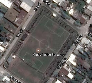 cancha de Atlético Baradero google map