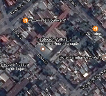 club Pedro Echagüe google map