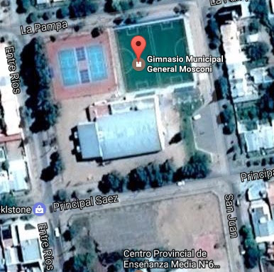 Gimnasio Municipal Cutral Có google map