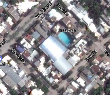 Estadio cubierto de Hindú Club de Resistencia google map