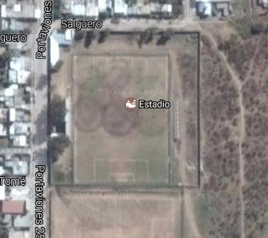 cancha de Atlético Pellegrini de Salta google map