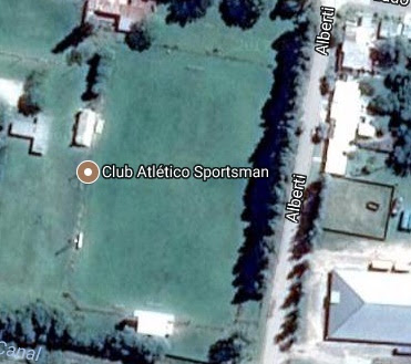 cancha de Sportsman de Carmen de Areco google map