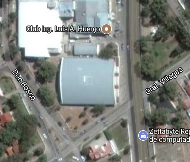 Estadio Huergo Comodoro Rivadavia google map